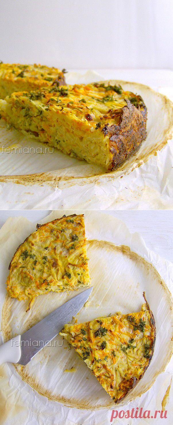 Простой и вкусный овощной киш без теста | FEMIANA