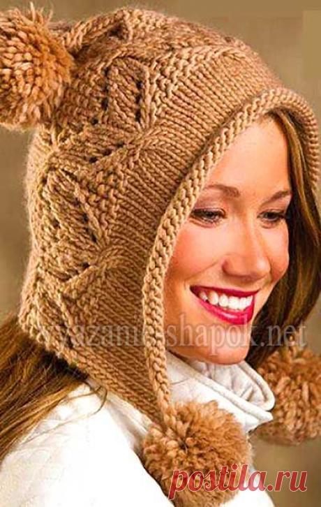 ВЯЗАНИЕ ШАПОК: женские шапки спицами и крючком, мужские и детские шапки, вязаные сумки | Страница 2