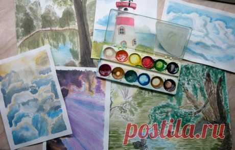 Вот я и окончила 2-й класс художественной школы | Татьяна Уланова | Яндекс Дзен