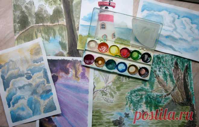 Вот я и окончила 2-й класс художественной школы | Татьяна Уланова | Яндекс Дзен