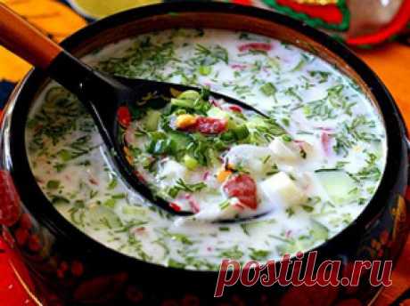 5 рецептов вкуснейших окрошек