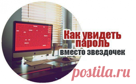 Как увидеть пароль вместо звездочек | В Тебе Есть Свет!