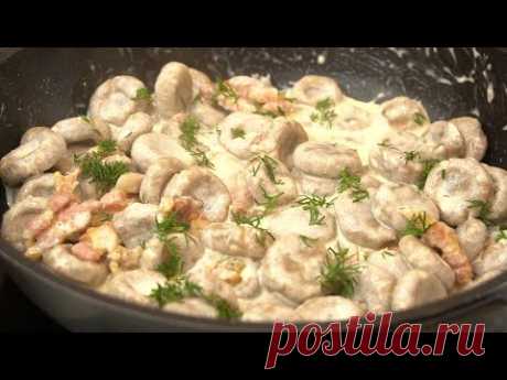 По быстрому на УЖИН что нибудь безумно вкусненькое. Ну Оочень вкусные галушки с секретом