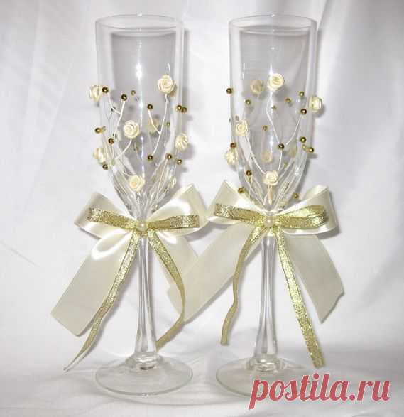 Свадебные бокалы - Фотогалерея — Страница №5 — Dream Wedding | Смелянский свадебный портал