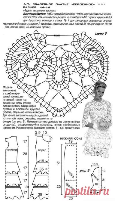 Платья брюггским кружевом крючком – 11 моделей со схемами и описанием - Пошивчик одежды