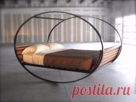 Кресло-качалка - это мелочи. Вот - кровать-качалка!
