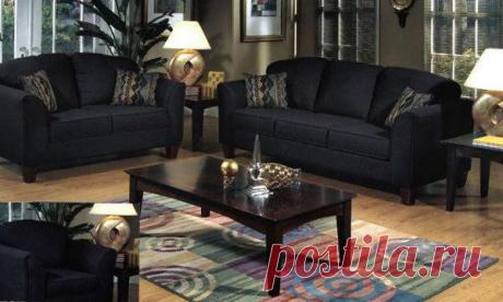 Фотоподборка: черная мебель снова в тренде — Мой дом