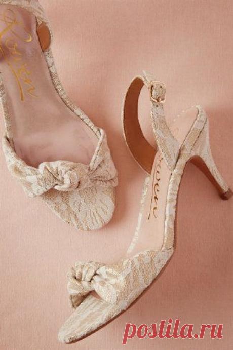 Parlor Босоножки невест Свадебная обувь на BHLDN