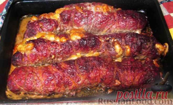 Рецепт: Мясной рулет 
