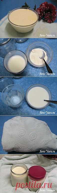 Домашний йогурт (Греческий или Болгарский) | Жарю-Варю