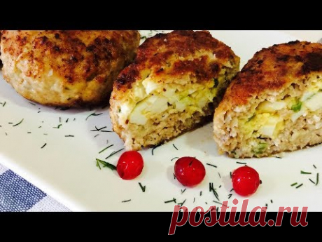 Мне хотелось порадовать вас этим блюдом.Самые вкусные котлеты с начинкой или мясные зразы с яйцом.