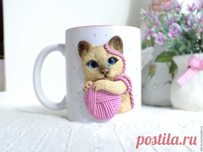 Купить Кружка с декором 