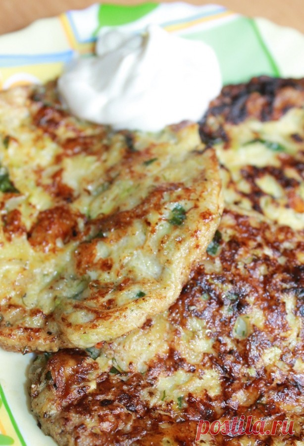 Драники заморские кабачковые