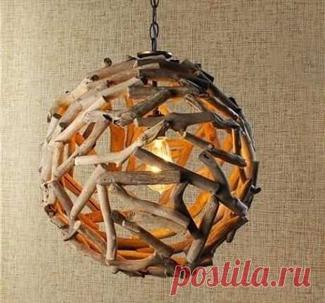 Декор из натуральных материалов