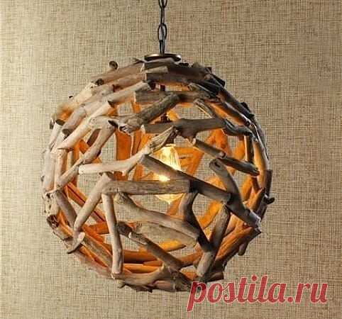 Декор из натуральных материалов