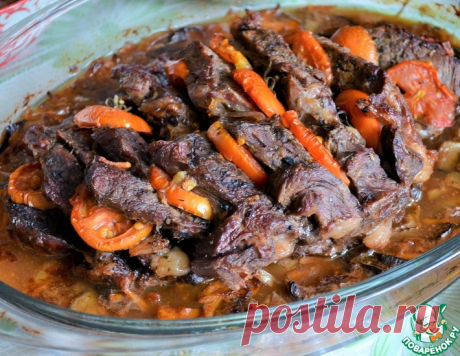 Говядина с овощами "Летняя" – кулинарный рецепт