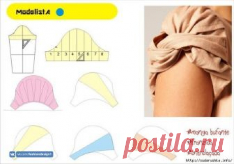Необычный рукавчик — Сделай сам, идеи для творчества - DIY Ideas