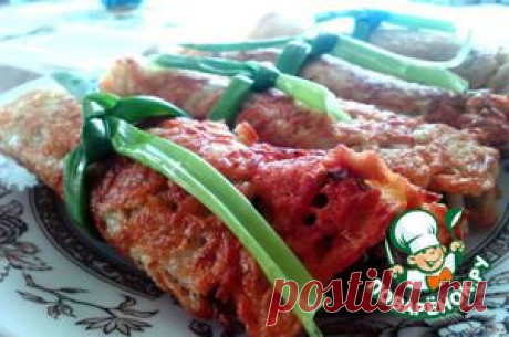 Драники-рулеты с грибной начинкой - кулинарный рецепт