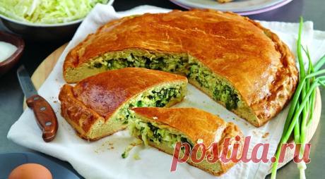 Капустный пирог. Пошаговый рецепт с фото на Gastronom.ru