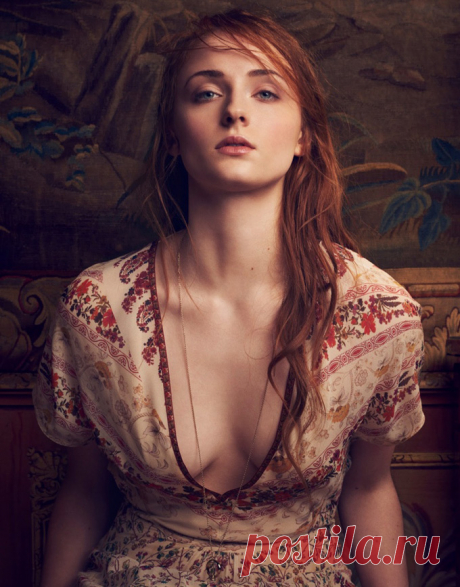 Звезда &quot;Игры престолов&quot; Софи Тернер (Sophie Turner) украсила обложку The Edit. Фотографировал актрису Дима Хохлов (Dima Hohlov).