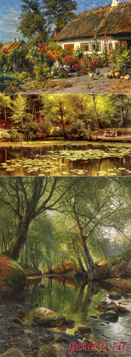 Пейзажи Дании|Peder Mork Monsted