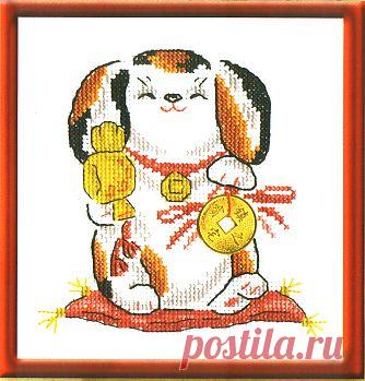 Схема вышивки "Защита и достаток"