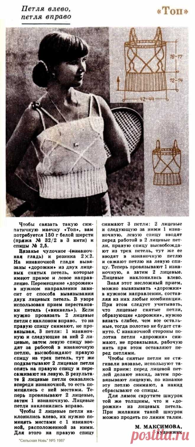 Топ спицами