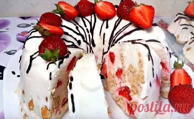 Торт за 5 минут без выпечки 