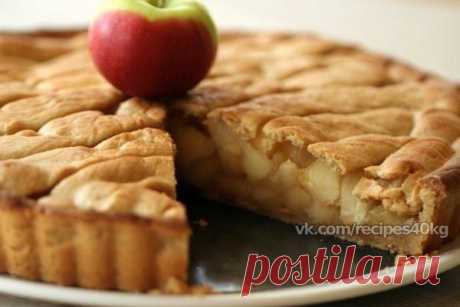 Диетическая шарлотка