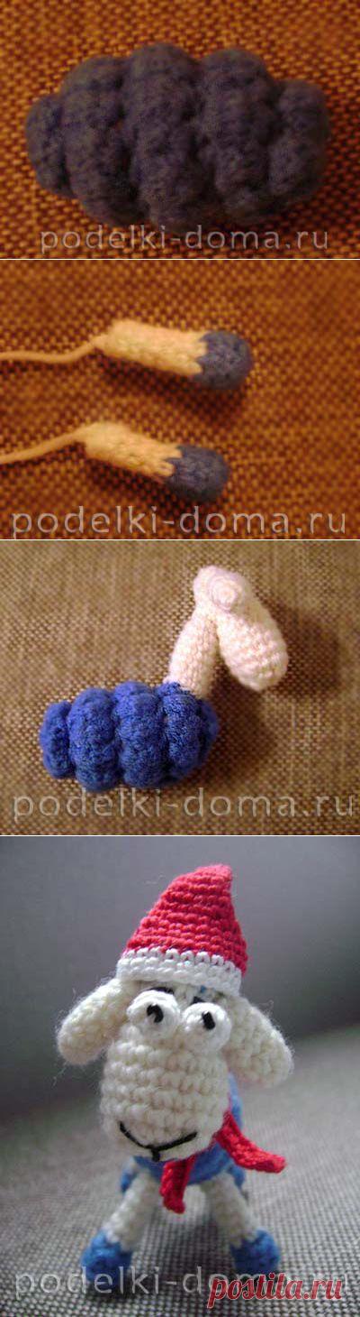 Игрушка крючком "Овечка Глаша" | Коробочка
