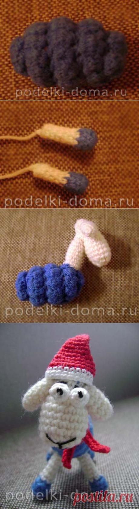 Игрушка крючком &quot;Овечка Глаша&quot; | Коробочка