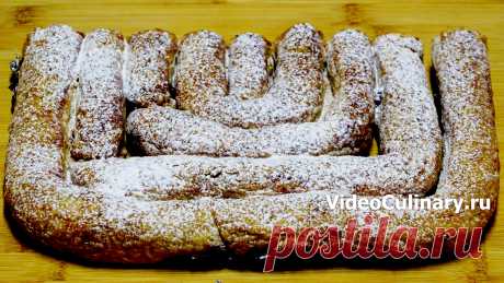 Ханукальный пирог с вишней – www.videoculinary.ru