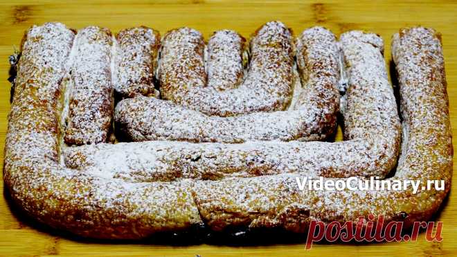 Ханукальный пирог с вишней – www.videoculinary.ru