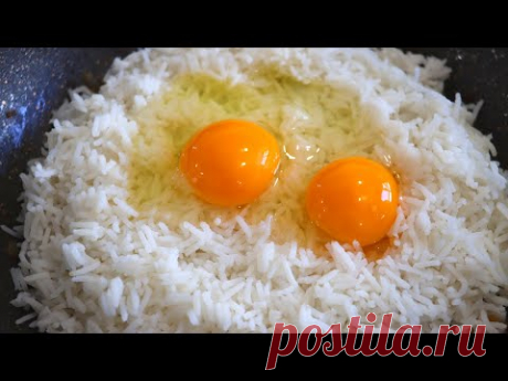 Такого вкусного риса мы еще не ели // Рис с овощами и соевым соусом - YouTube
Замечательный рецепт риса с овощами на каждый день. 
Рис 150 гр
Лук маленький 1 шт
Морковь маленькая 1 шт
Цуккини 1/2 шт. 
Чеснок 1 долька
Яйца 2 шт
Соевый соус 3 ст л
Соль
Масло для жарки