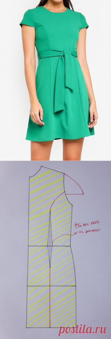 Sihblog - Modelagem e Costura - VESTIDO COM RECORTE PRINCESA

padrões, costura modelagem:  Выкройки, шитье, моделирование