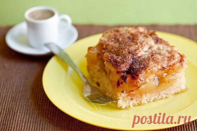 Постная шарлотка с яблоками - рецепт с фото / Простые рецепты