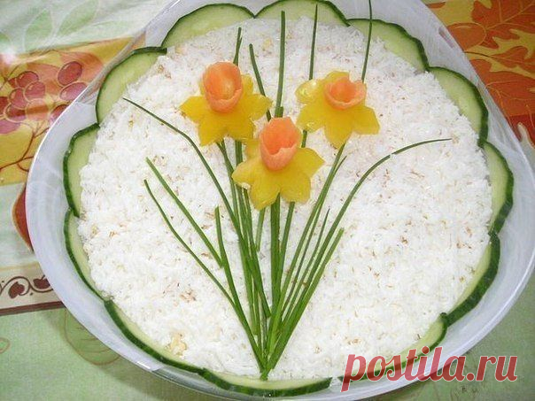 Салат Русская красавица.