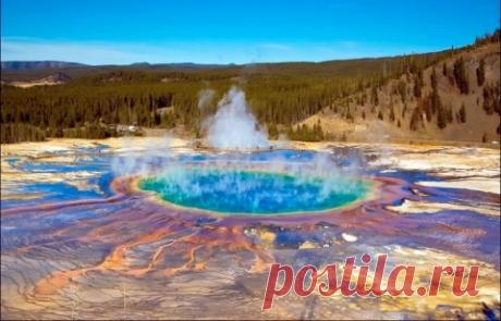 СРОЧНО!!! В США просыпается супер вулкан Йеллоустоун (видео)