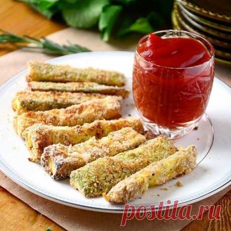 КАБАЧКОВЫЕ ПАЛЬЧИКИ В СЫРНОЙ КОРОЧКЕ.