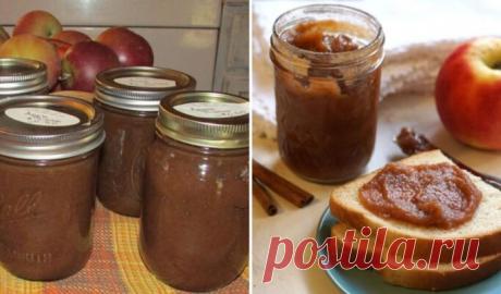 Яблочное масло родом из детства. Бабушка делала его ведрами.🍎🍎🍎 – ВСЕ ПРОСТО