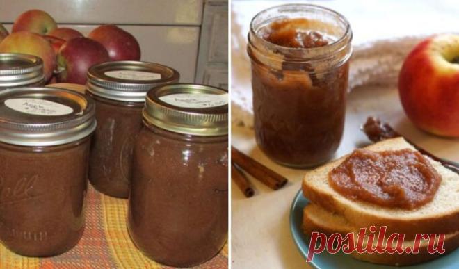 Яблочное масло родом из детства. Бабушка делала его ведрами.🍎🍎🍎 – ВСЕ ПРОСТО