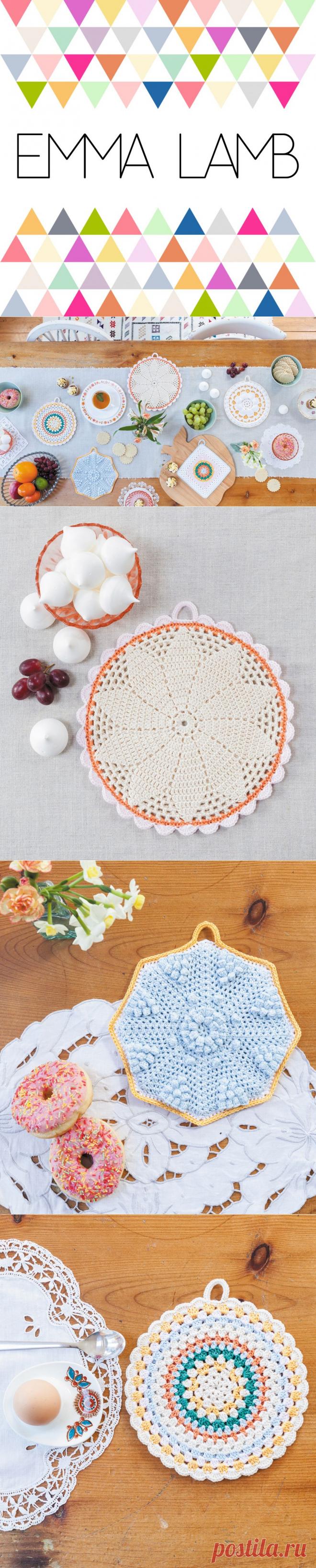 Crochet Home : Potholders — Emma Lamb
