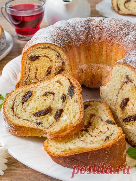 Рецепт райндлинга - австрийского пасхального хлеба на Вкусном Блоге