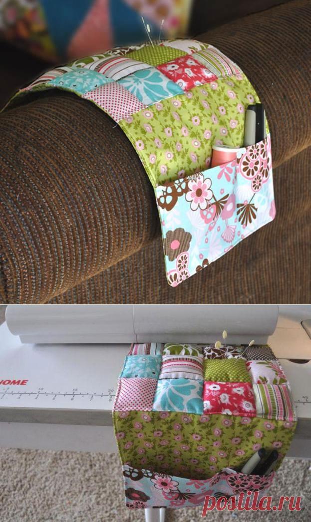(+1) тема - Все нужное под рукой: органайзеры для дивана | РУКОДЕЛИЕ