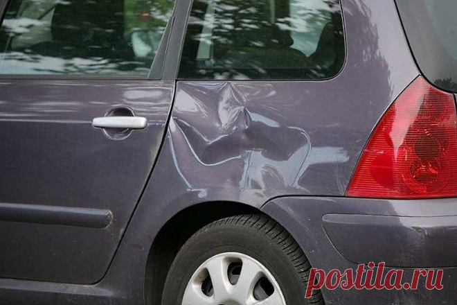 Как вытягивают кузов автомобиля