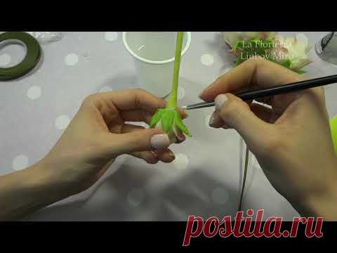 МК ПО РОЗЕ ИЗ ХОЛОДНОГО ФАРФОРА: Часть 3