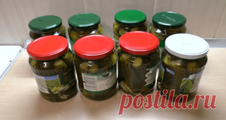 Хрустящие маринованные огурчики на зиму — Домашняя кулинария