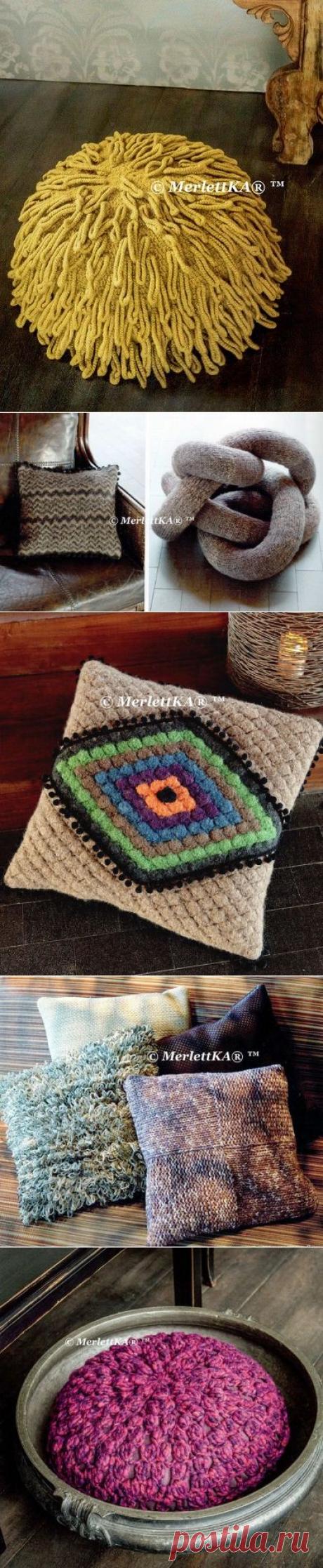 Сумки, подушки и декор - много идей для новогодних подарков - подборка