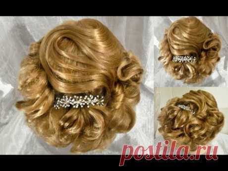 Причёска в ретро-стиле - Hairstyles by REM