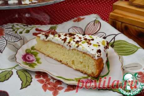 Молочный пирог - кулинарный рецепт